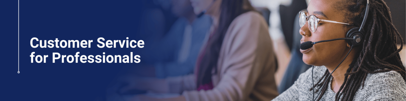 Customer Service for Professionals -Online Course