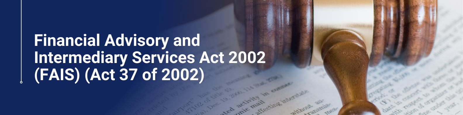 Financial Advisory and Intermediary Services Act Online Course