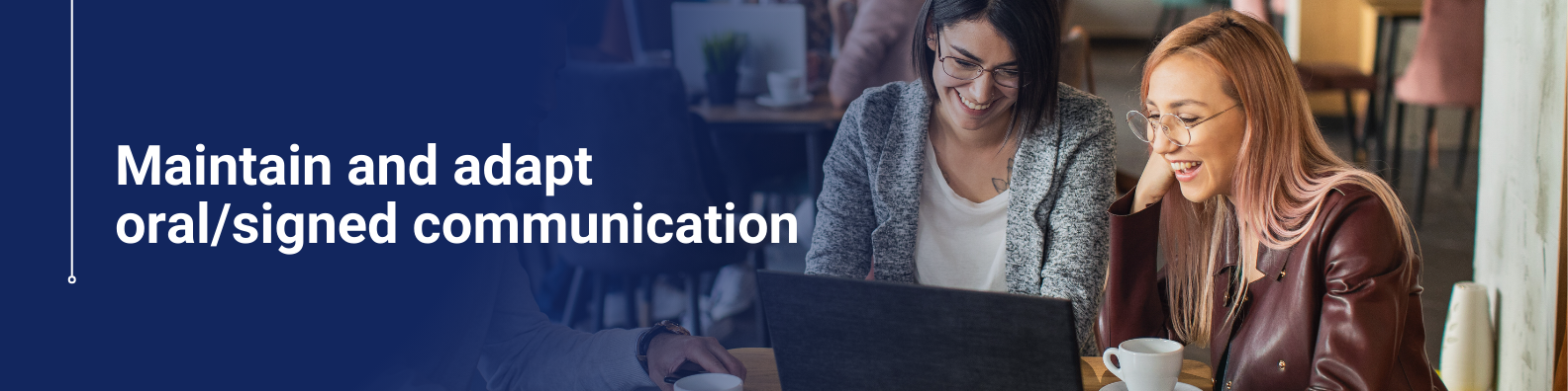 Maintain and adapt oral signed communication Online Course