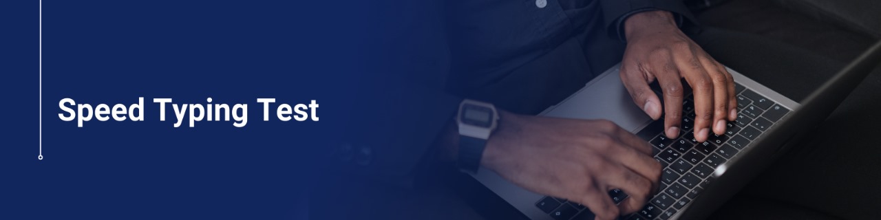 Speed Typing Test Assessment Free online Course
